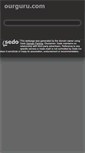 Mobile Screenshot of ourguru.com